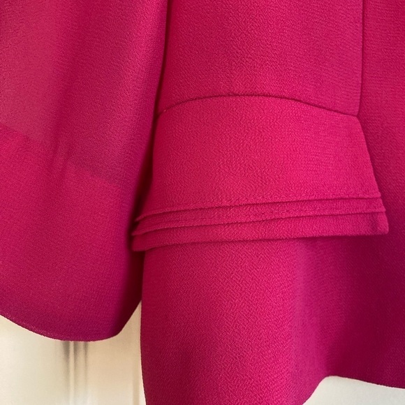 Danny & Nicole hot pink blazer. Size 16P - Picture 7 of 7